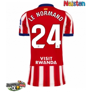 Atletico Madrid Robin Le Normand #24 Kotipaita Naisten 2026-27 Lyhythihainen